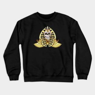 Golden Skull Mummy Crewneck Sweatshirt